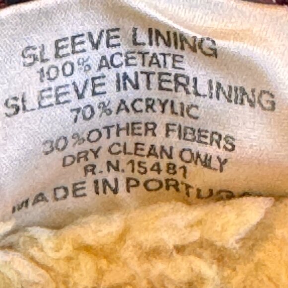 Vintage MacTaggart Wool Buffalo Plaid Sherpa Lined Jacket 4 Pockets Women Medium - Picture 8 of 8